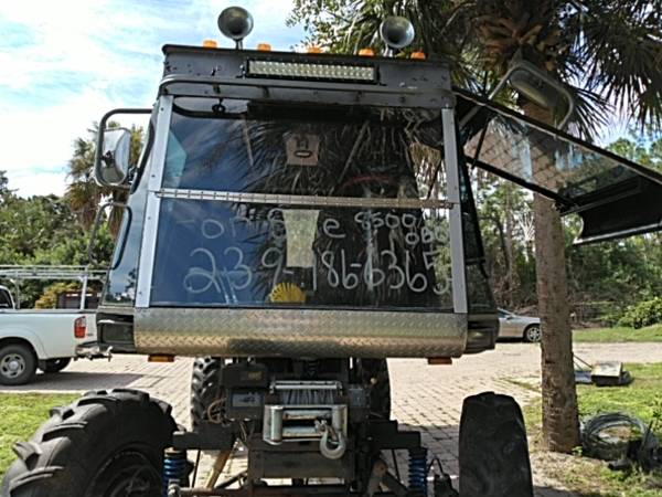 swamp buggy front